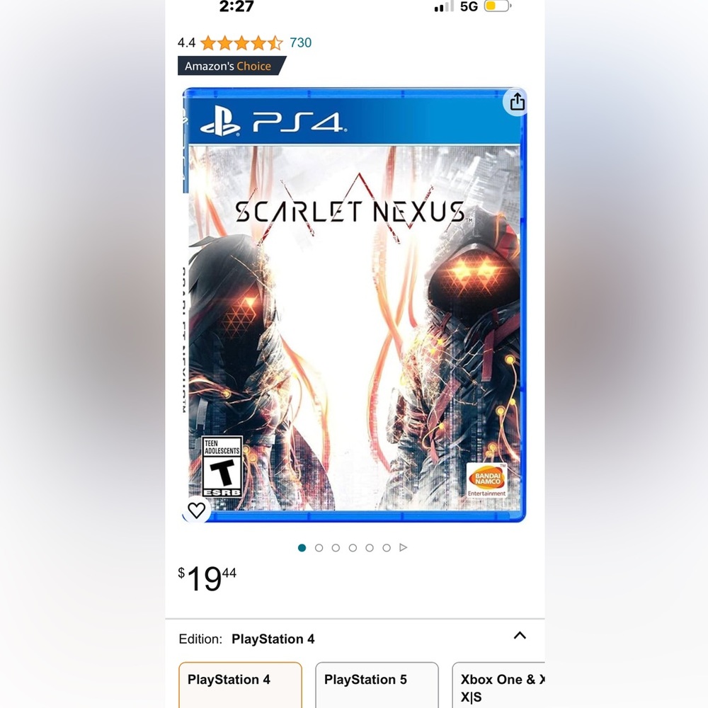 Scarlet Nexus - PlayStation 4